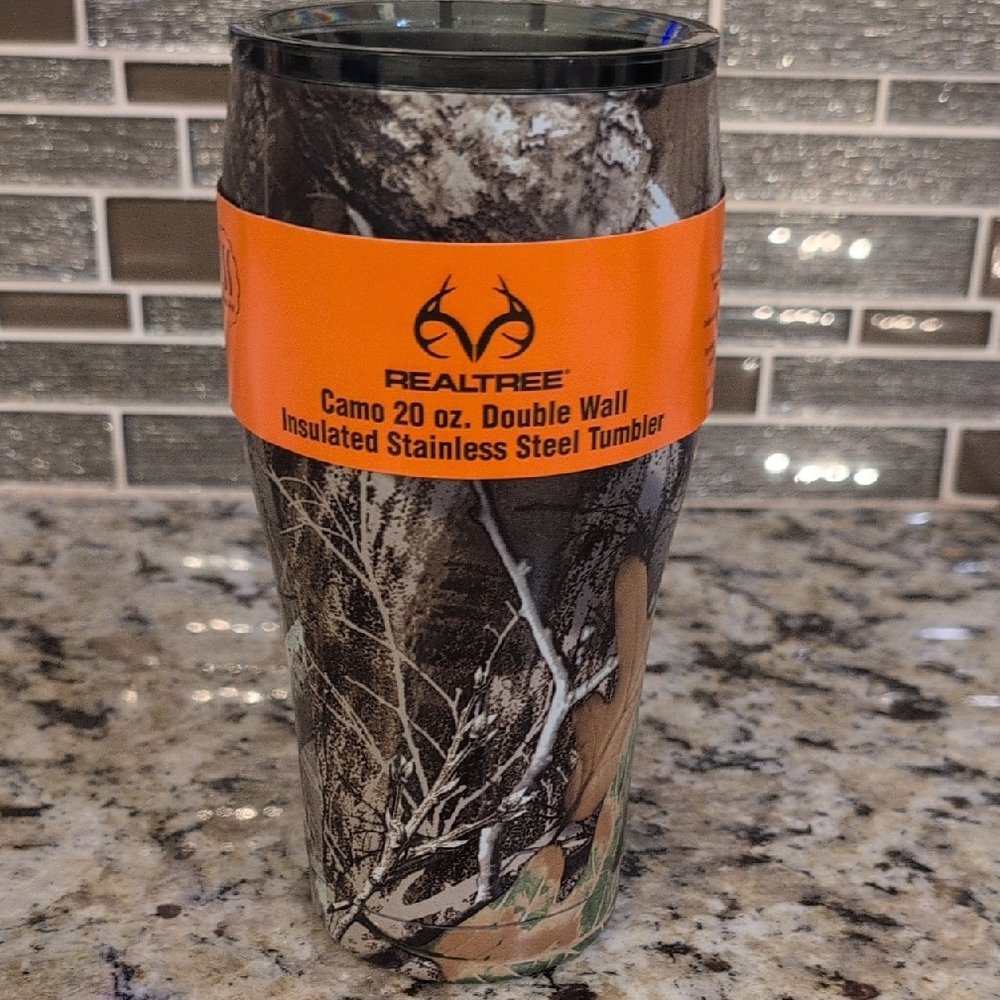 Realtree Camouflage Stainless Steel Tumbler